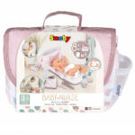 Geanta de infasat + accesorii pentru papusa Smoby