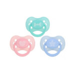 Suzeta din silicon ortodon.6-18 luni Pastelove Canpol