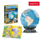 3D Puzzle Scratch Globe CUBICFUN