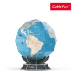 3D Puzzle Scratch Globe CUBICFUN — изображение 2