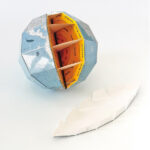 3D Puzzle Scratch Globe CUBICFUN — изображение 3