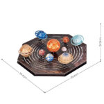 3D Puzzle Solar System CUBICFUN — изображение 3