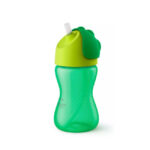Cana cu pai flexibil Boy 300ml 12luni+ Avent - imagine 2