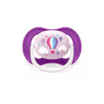 Suzeta ortodontica din silicon Ultra Air Girl 6-18luni 2 buc Avent - imagine 3