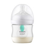 Biberon cu tetina din silicon cu dispozitiv anti-colici Air-Free 125 ml 0m+ Avent — изображение 2