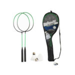 Set badminton complet , compus din 2 rachete, fluturas, geanta transport Toi-Toys