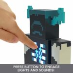 Figurina cu lumina sunete si accesorii Minecraft MATTEL - imagine 2