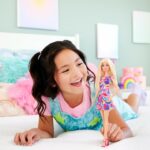 Papusa Fashionista # 223, Blonda cu par cret Barbie MATTEL - imagine 5