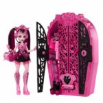 Set de joc Skultimate Secrete , Papusa Draculaura cu 19 surprize Monster High MATTEL