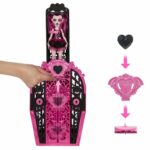 Set de joc Skultimate Secrete , Papusa Draculaura cu 19 surprize Monster High MATTEL — изображение 3