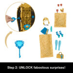 Set de joc Monster High Skultimate Secrete , Papusa Cleo cu 19 surprize MATTEL — изображение 4