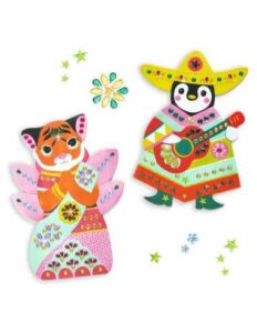 Joc creativ de decorat cu stikere Djeco — изображение 2