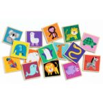 Joc educativ Memo Wood Djeco - imagine 2