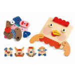 Joc educativ CreaFaces Djeco — изображение 3