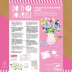 Joc creativ DIY Flori delicate Djeco - imagine 4