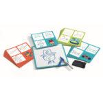 Joc Eduludo Deseneaza pas cu pas vehicule si roboti Djeco - imagine 2