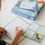 Joc Eduludo Deseneaza pas cu pas vehicule si roboti Djeco - imagine 3