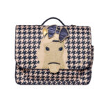 Ghiozdan It Bag Midi - Houndstooth Horse JEUNE PREMIER