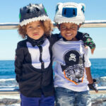 Casca protectie Dragon albastru Crazy Safety - imagine 4