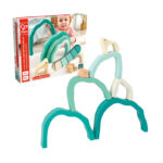 Piramida din lemn Ursulet polar Hape