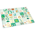 Covoras pliabil cu dou fete pentru copii 177cm X 147cm Hape - imagine 2