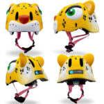 Casca protectie Leopard galben Crazy Safety — изображение 2