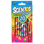 Set 20 creioane cerate aromate Feeria Fructelor Scentos