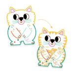 Joc de desenat Prieteni din ograda Djeco — изображение 2