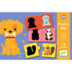 Puzzle duo Siluete Djeco - imagine 2