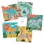 Sabloane Animale salbatice Djeco - imagine 2