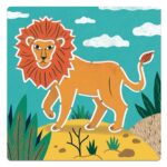 Sabloane Animale salbatice Djeco - imagine 3