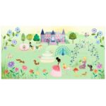 Planse cu abtibilduri repozitionabile Viata la castel Djeco — изображение 4