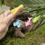 Set 4 firurine antistres Sticky Flying Dino, Sea Creatures in asort. Trendhaus — изображение 4