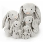 Iepuras - gri deshis, 31cm JELLY CAT — изображение 4