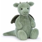 Jucarie de plus Dragon mare -verde, 67 cm JELLY CAT