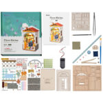 Puzzle 3D Becka s Baking House cu led ROBOTIME - imagine 3