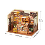 Puzzle 3D Becka s Baking House cu led ROBOTIME - imagine 2