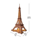 Puzzle 3D Eiffel Tower cu led ROBOTIME — изображение 2