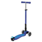 Trotineta Pliabil Maxi Deluxe LED Navy MICRO - imagine 3