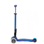 Trotineta Pliabil Maxi Deluxe LED Navy MICRO - imagine 2