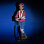 Set protectie Reflective Pink M MICRO - imagine 6