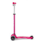 Trotineta Maxi Deluxe Pro LED Pink MICRO - imagine 4