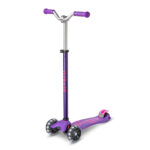 Trotineta Maxi Deluxe Pro LED Purple Pink MICRO