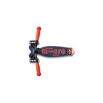 Trotineta Maxi Deluxe Pro LED Navy Red MICRO - imagine 5