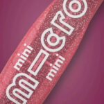 Trotineta Mini Deluxe Fairy Glitter LED Pink MICRO - imagine 4