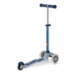 Trotineta Mini Deluxe Flux LED Neochrome Navy MICRO — изображение 4