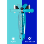 Trotineta Mini Deluxe Glow LED Plus Artic Blue MICRO — изображение 4