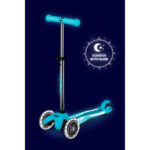 Trotineta Mini Deluxe Glow LED Plus Artic Blue MICRO — изображение 5