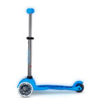 Trotineta Mini Deluxe Glow LED Artic Blue MICRO - imagine 2