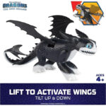 Figura de dragon cu sunet si lumina Dragons SPIN MASTER - imagine 3